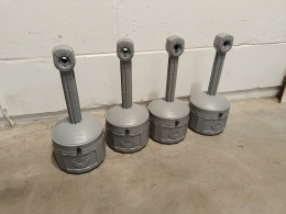 Justrite Cigarette Ashtray Stands